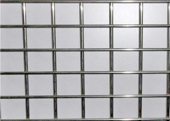 فتحات مربعة من الفولاذ المقاوم للصدأ شبكة ملحومة مجلفنة لدرابزين الدرج