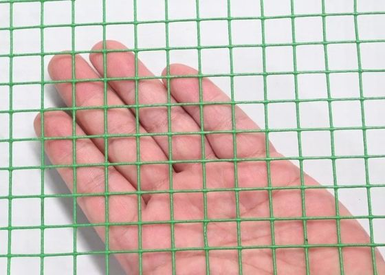 الشبكة السلكية المطاوعة ذات الثقوب المربعة المغطاة بالبيفيكس مع 1/4'' 3/8' و 3/4' أحجام الثقوب للأقفاص الأمنية ومحفظات الحيوانات