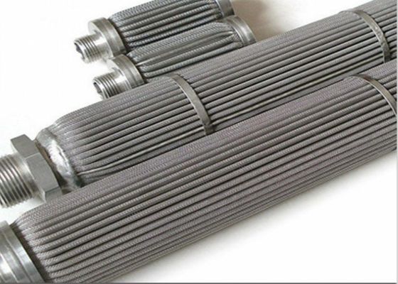 فلتر مطوي من الاستانلس ستيل