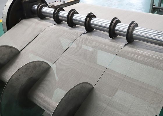 2205 دوبلكس الفولاذ المقاوم للصدأ المنسوجة شبكة أسلاك لفة المستخدمة في أوعية الضغط