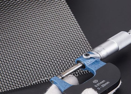 المنسوجة مجعد AISI316 الفولاذ المقاوم للصدأ شبكة الترشيح الطارد شبكة الشاشة