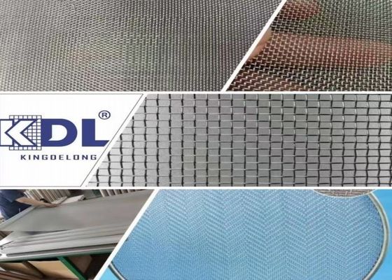 الجودة العالية SS304 316 الفولاذ المقاوم للصدأ مربع المعدن النسيج شبكة المرشح