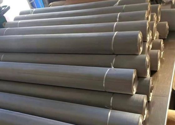 أسطوانات الشاشة من الفولاذ المقاوم للصدأ 0.02-50.8mm فتحة SS 316 Twill Weave للتطبيقات الصناعية
