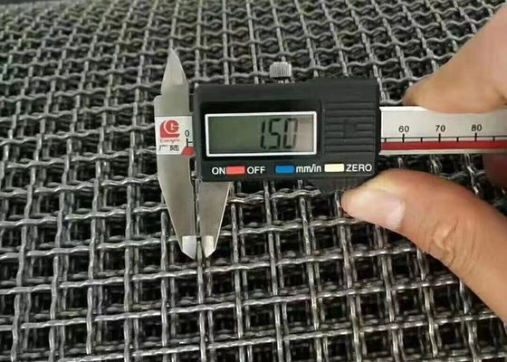 شبكة سلكية عالية المقاومة للتآكل الشاشة الملتوية النسيج SS السلك 316L 0.02mm-5mm قطر 30-635