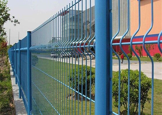 ضد الصدأ الفولاذ الكربوني PVC مغلفة الأسلاك المطاطية الشبكة للسياج الأمني