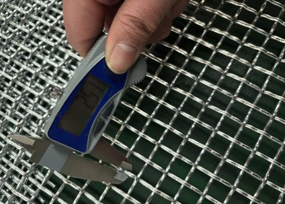 0.03-50.8mm حجم الشبكة سلك الفولاذ الشاشة لأداء تصفية فعالة