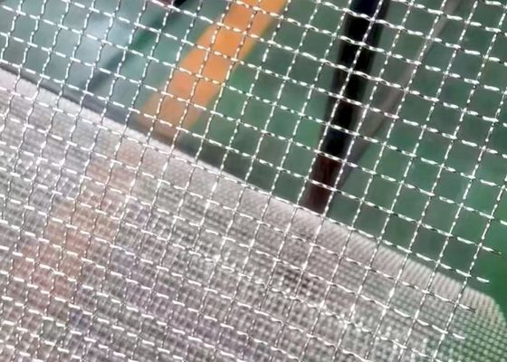 الشاشة المنسوجة الملتوية ذات القمة المسطحة مع البناء الثقيل ومقاومة التآكل