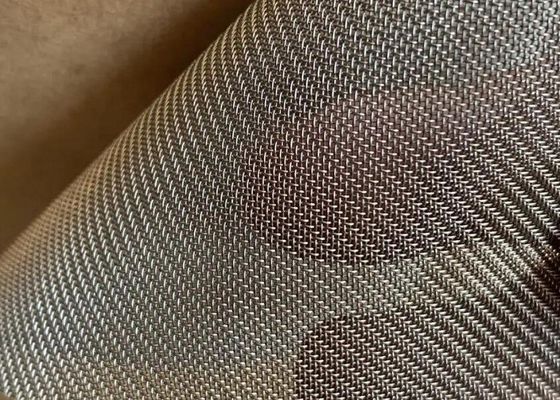 الفولاذ المقاوم للصدأ الملتوية تصفية نسج شبكة الشاشة 60mesh ارتداء مقاومة