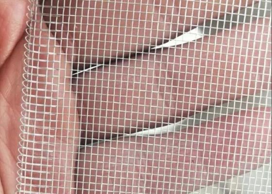1.22m * 30.5m الفولاذ المقاوم للصدأ شاشة الحشرات شبكة معدنية يطير الشاشة شبكة ارتداء والدليل