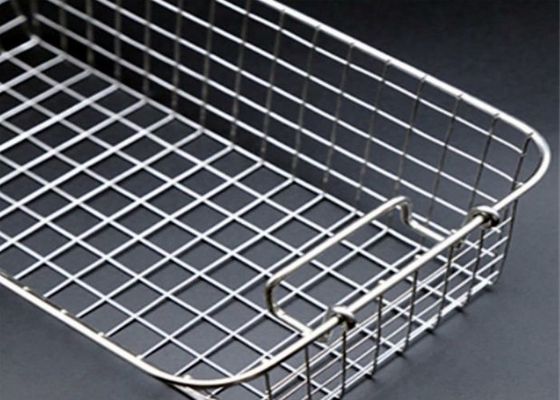 10 شبكة سلكية ملحومة للأغذية أو سلال طبية مقاومة للتآكل