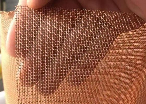 فعالية الحماية من النحاس المنسوج شبكة سلكية 200 هرتز -5000 هرتز 99.99٪ نقية