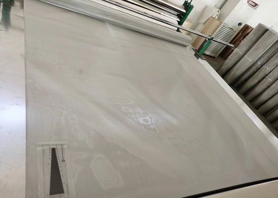 عرض 0.03m-6.5m قوي 321 شبكة أسلاك الفولاذ المقاوم للصدأ للفرز والتصفية
