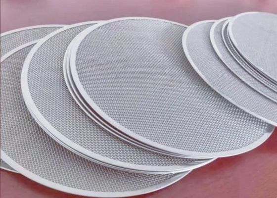 فلتر شبكة الفولاذ المقاوم للصدأ للتصفية الصناعية والكيميائية