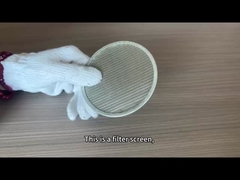 شبكة شاشة مرشح مربع مع نسيج عادي للتصفية الصناعية