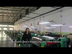 مقاومة التآكل ذات فتحة مربعة عالية الكربون الصلب المنسوجة شبكة سلكية